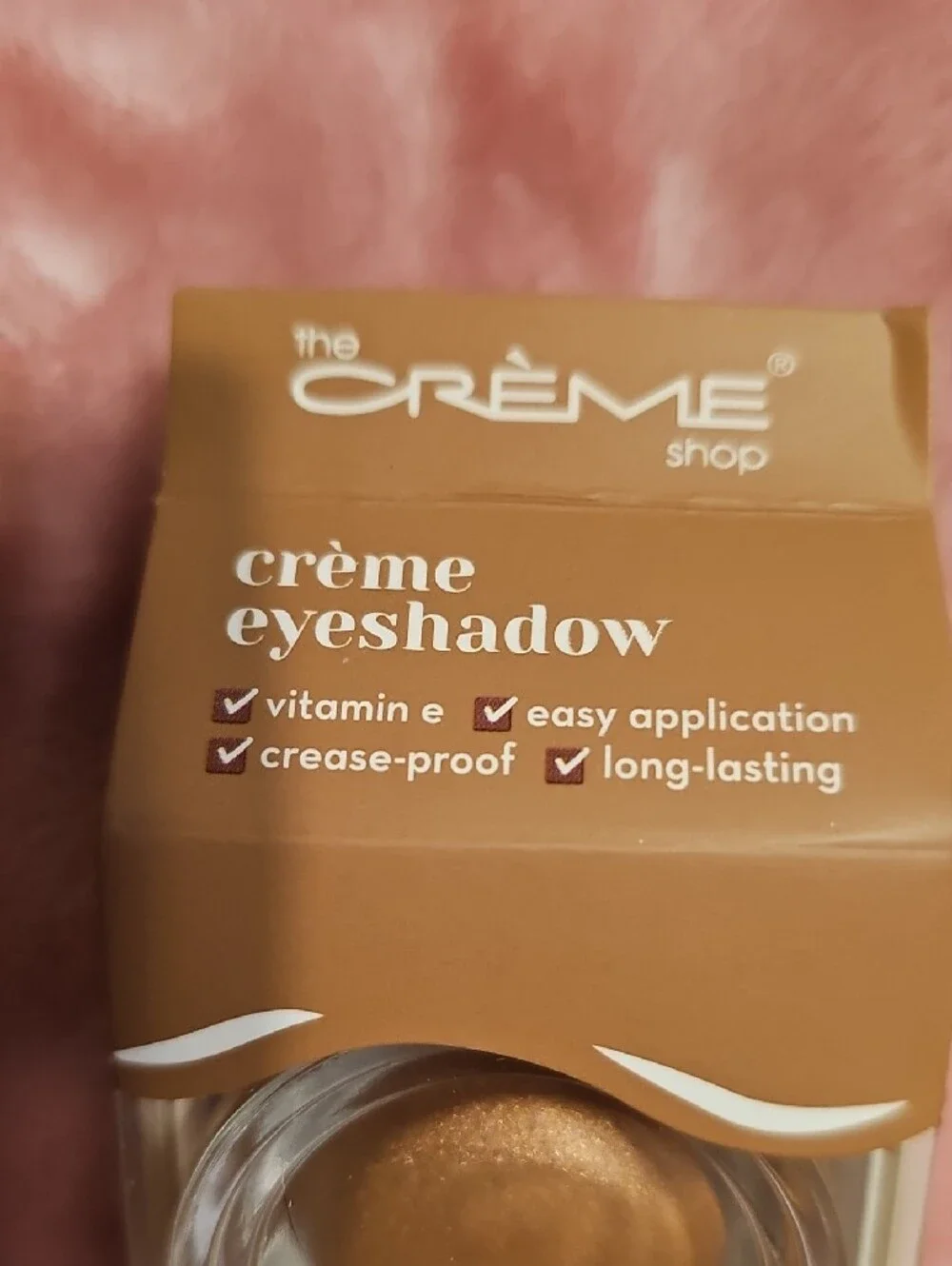 The Crème Shop Truffle Cream Eyeshadow - Shimmery Brown